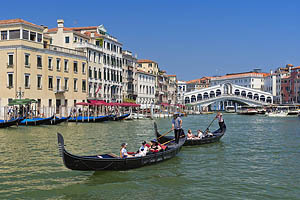 Venedig, Rialtobrücke, Gondel - [Nr.: venedig-061.jpg] - © 2017 www.drescher.it
